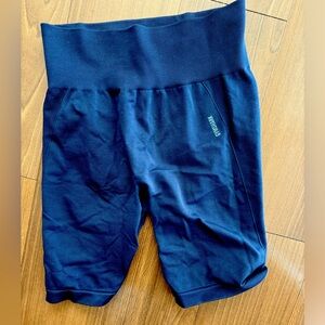 Gymshark Flex Cycling Shorts Size Small Navy